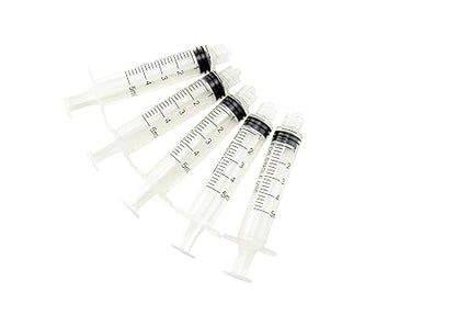 Karlling Pack of 5 X 5 ml 5cc Syringes Without Needle
