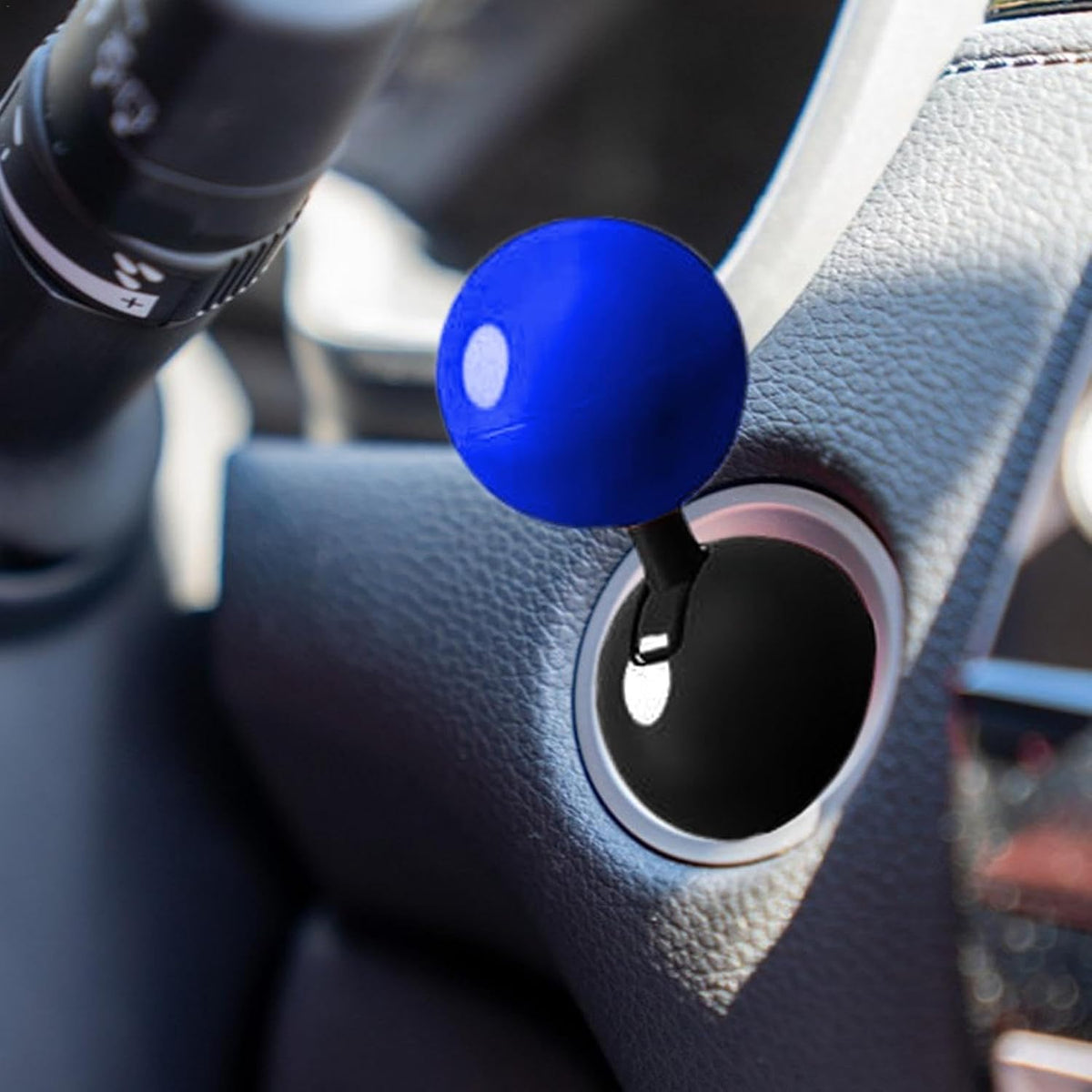 Car to Start Button Rocker | 2 Car O-ne Button Start Lever Car Engine Start Stop Button Joystick,Car Ball-Shaped O-ne-Touch Start,Ball-bar Starter for Decor Remodeling