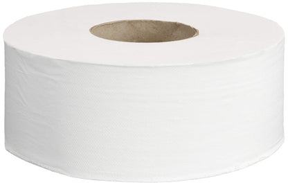 2-Ply White Jumbo Roll Toilet Paper, 9 in, Septic Safe, Compatible with Universal Dispensers, FSC Certified, 1000 Feet Per Roll (Pack of 9)