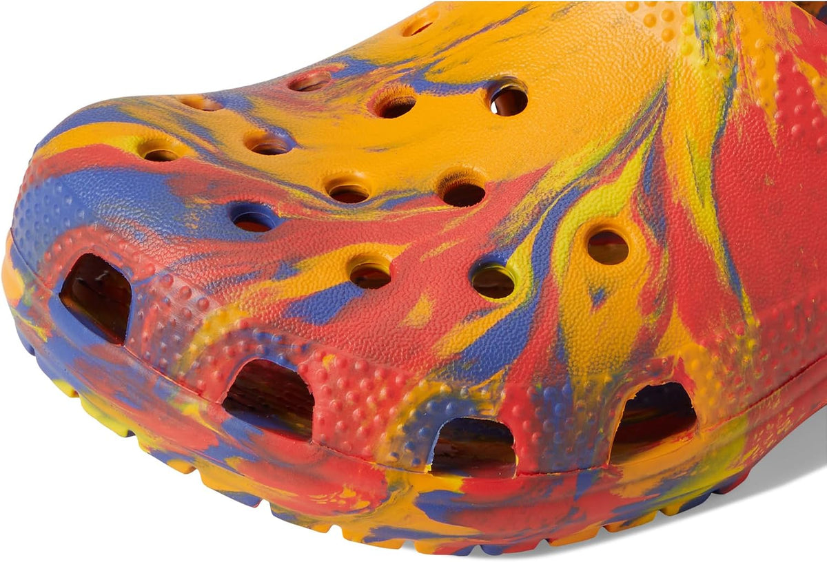 Crocs Unisex-Child Classic Watercolor Marbled Clog