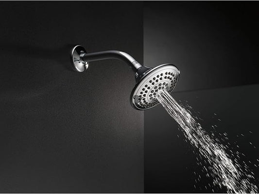 Delta Faucet 5-Setting Raincan Shower Head, Oil Rubbed Bronze Rain Shower Head, Round Shower Head, Delta High Pressure Shower Head, Water Saver Shower Head 1.75 GPM, Venetian Bronze RP78575RB