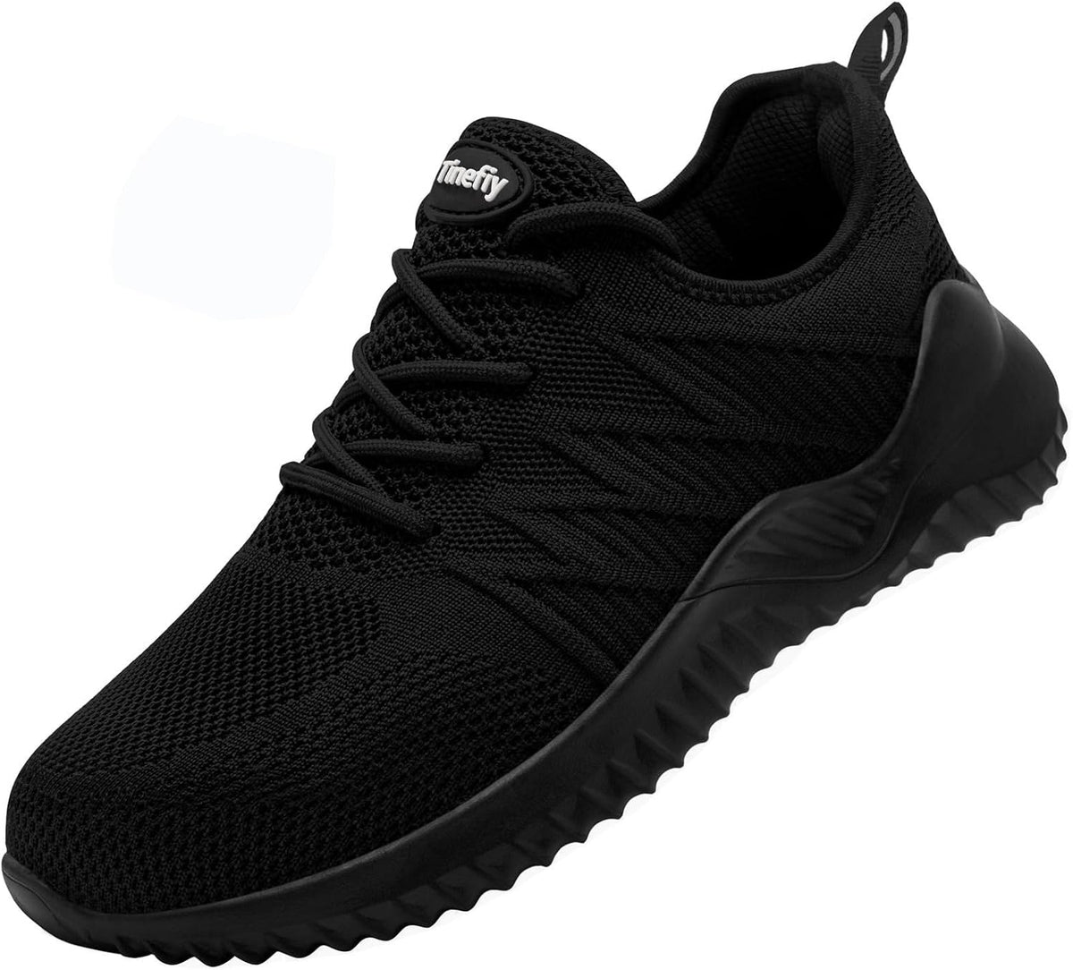 Tinefiy steel toe shoes provide superior protection, comfort, and safety for women in tough work environments.