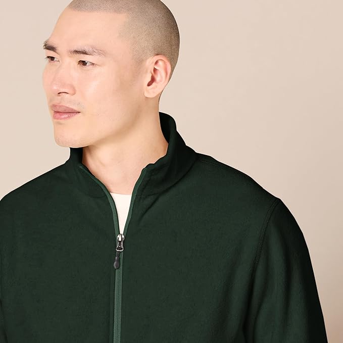 Essentials Men's Full-Zip Fleece Jacket (Available in Big & Tall)