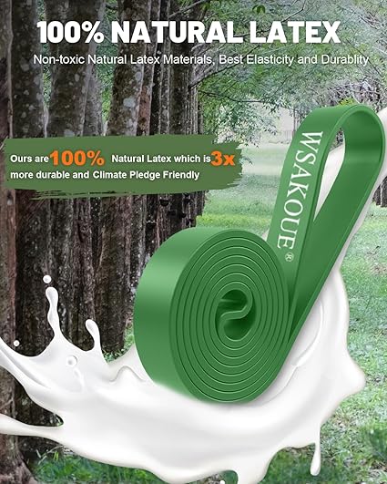 Pull Up Bands, Resistance Bands, Pull Up Assistance Bands Set for Men  Women, Exercise Workout Bands for Working Out, Body Stretching, Physical Therapy, Muscle Training