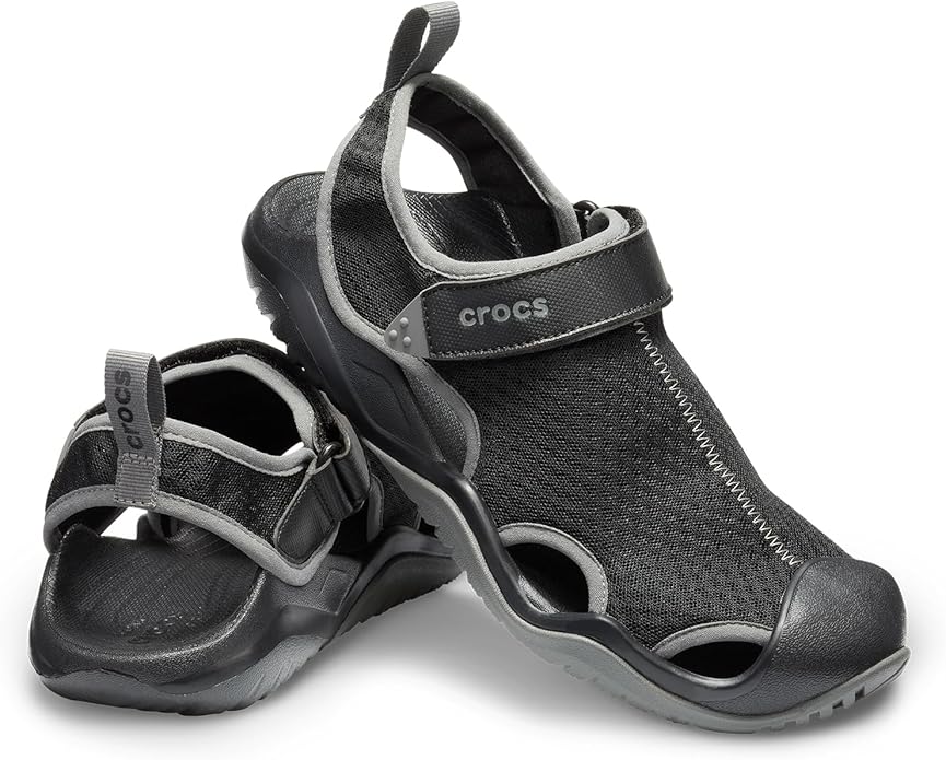 Crocs Men's Swiftwater Mesh Deck Sandals