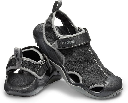 Crocs Men's Swiftwater Mesh Deck Sandals
