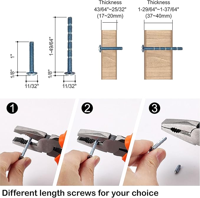 Amerdeco 10 Pack Champagne Bronze Cabinet Pulls - 5 Inch(128mm) Hole Center Cabinet Hardware for Kitchen, Bathroom, Dresser Pulls ZH0001