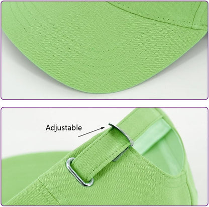 Giovacker Kids Adults Unisex Shiny Sequins Mesh Baseball Cap Cat Ears Rhinestones Decor Peak Cap Adjustable Sunhat