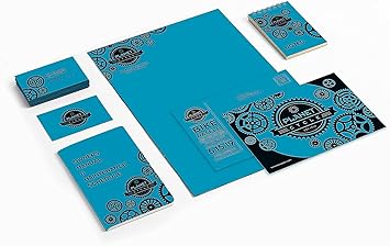 Neenah Paper 22861 Color Cardstock, 65lb, 8 12 x 11, Celestial Blue, 250 Sheets