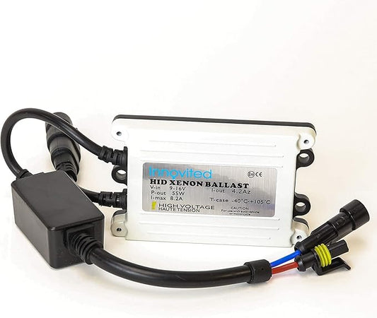 55W AC Slim Digital HID Xenon Replacement Ballast For H11 H7 H8 H9 H4 H1 H13 9005 9006 9007 Universal Fit