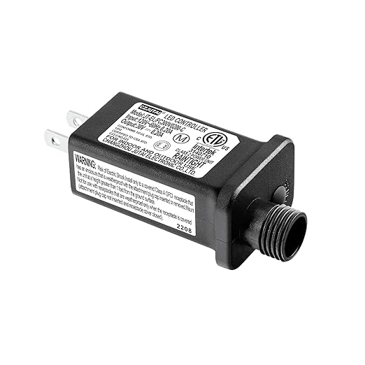 (30V6W 1PCS) Replacement LED Transformer Model JT-ELFC300V0200-C Class 2 Power Supply IP44 LED Light Controller Low Voltage Transformer for Christmas Inflatable Light String