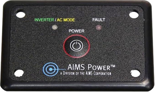 AIMS Power REMOTEHF Flush Mount Power Inverter Remote On-Off Switch
