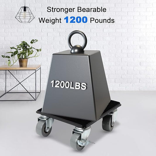 Furniture Movers with Wheels  Furniture Lifter Set, 360 Rotation Wheels Double Bearing Roller MuteSmooth,Easy to Moving Heavy Furniture Load Capacity 880 Lbs