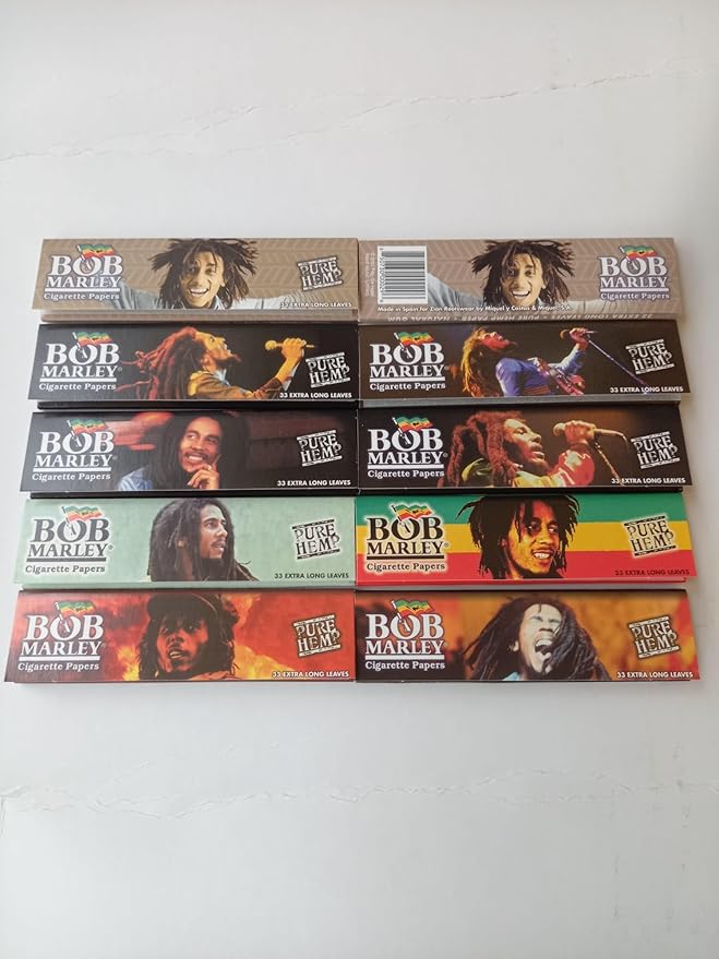 (10) Bob Marley King Cigarette Rolling Papers (4,331 in)