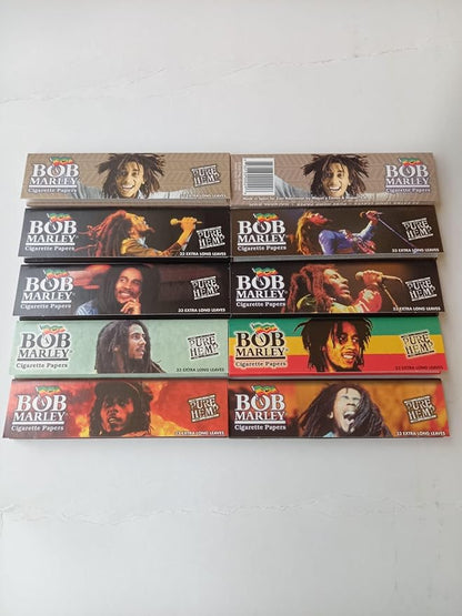 (10) Bob Marley King Cigarette Rolling Papers (4,331 in)
