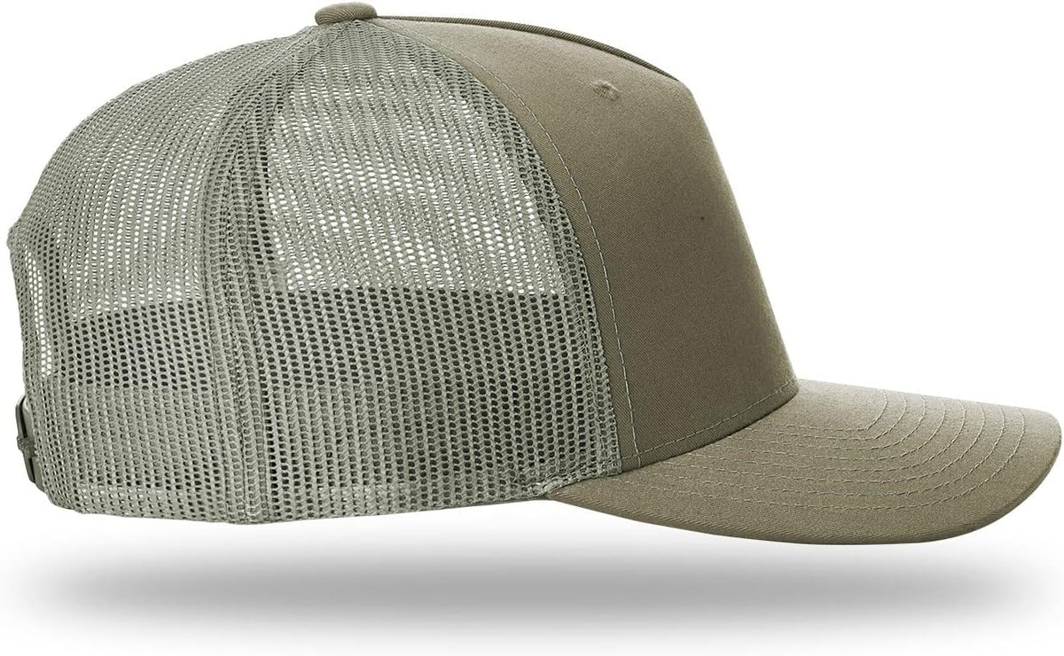 Richardson 112FP Five-Panel Trucker Caps in Single and Bulk Packs ( Pack of 12 )