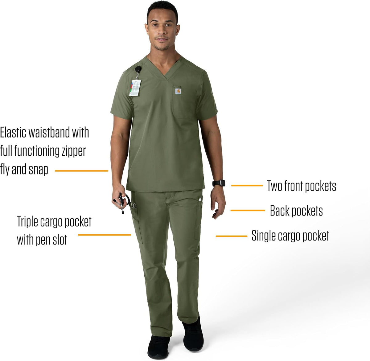 Carhartt Men's Force Straight Leg Pant