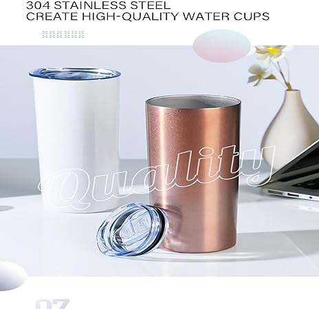 304 stainless steel 20oz double layer slimming mug vacuum insulation cold insulation car mug car portable water mug