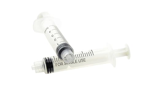 Karlling Pack of 5 X 5 ml 5cc Syringes Without Needle