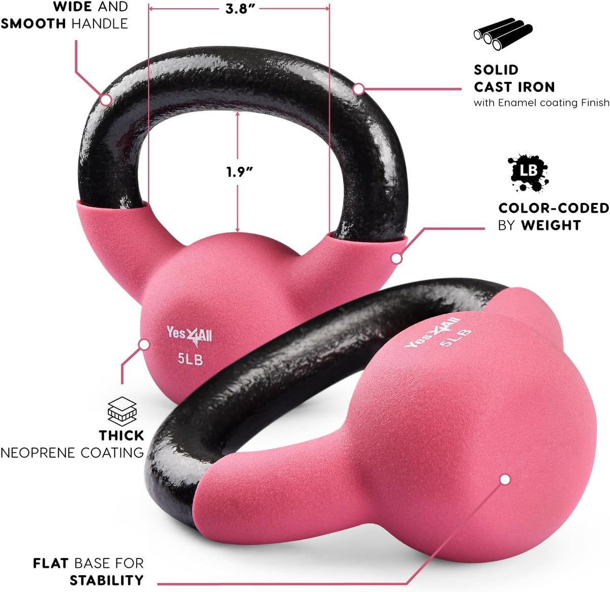 Yes4All Adjustable Kettlebell