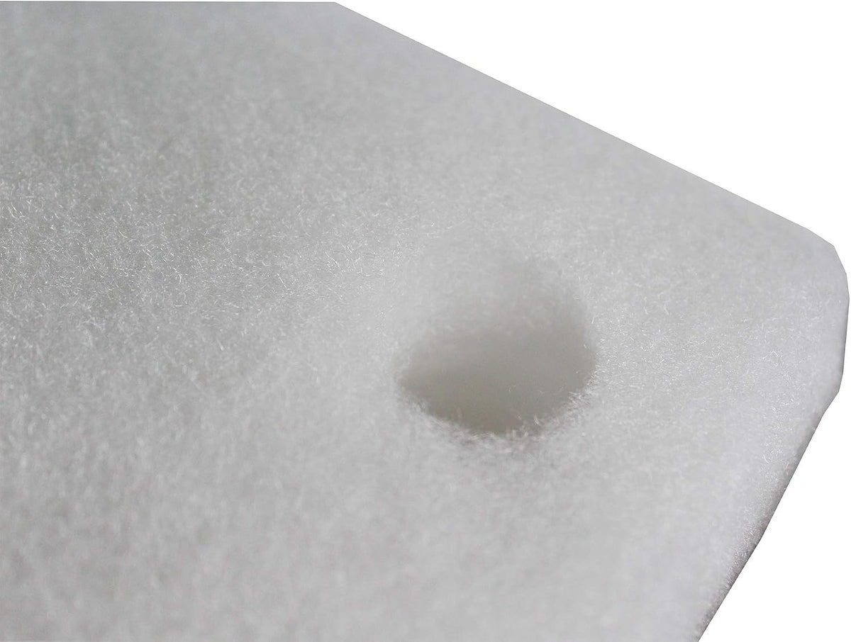 Penn-Plax Cascade Bio-Floss Replacement Poly Fiber Floss Pads for Cascade 1200 & 1500 Canister Aquarium Filters – 6 Pack, White (CCF331)