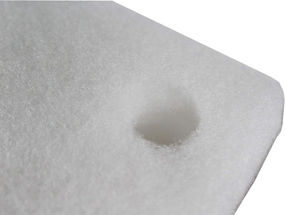 Penn-Plax Cascade Bio-Floss Replacement Poly Fiber Floss Pads for Cascade 1200 & 1500 Canister Aquarium Filters – 6 Pack, White (CCF331)