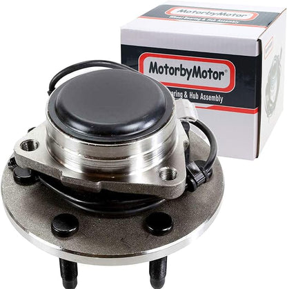 515054 (2WD) Front Wheel Bearing Hub Assembly w6 Lugs Fits for Chevrolet Avalanche Silverado Suburban 1500 Express 1500 2500, GMC Sierra 1500 Savana 1500 2500 Hub Bearing Assembly RWD