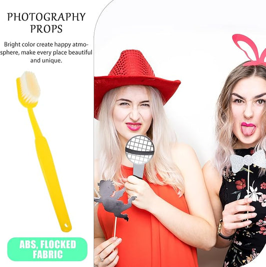 jojofuny Giant Toothbrush Prop Huge Toothbrush Oversized Novelty Toys Large Toothbrushes Big Brush Comedy Item Huge Toothbrush Costume Props