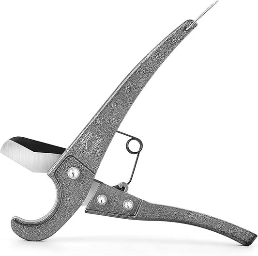 TAILONZ PNEUMATIC Single Stroke Plastic Pipe and Tubing Cutter, 1/8-inch to 1-5/8-inch
