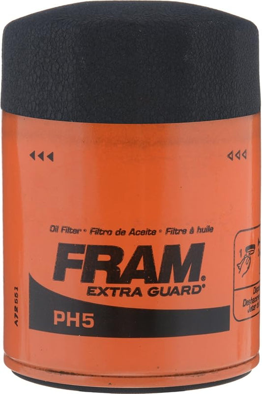 FRAM Extra Guard PH5, 10K Mile Change Interval Spin-On Oil Filter