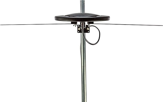 Channel Master Omni 50 - Omnidirectional Digital HDTV Antenna with 360 Degree Reception, Includes Mounting Bracket for Roof, Attic  RV Installations, IndoorOutdoor (50 Mile Range)