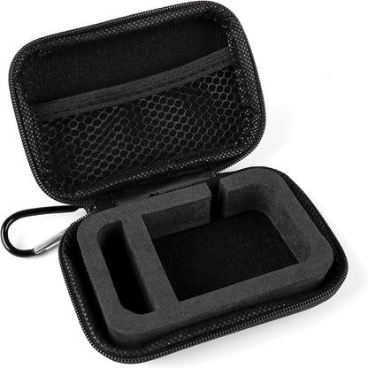 KZ ZS10 Pro IEM Case for in Ear Monitor, CCZ ZC02 Earbuds Case with Carabiner, EVA Travel Storage Bag for CCA CRA, Shure SE215, Moondrop Chu, CCZ Melody, KBEAR KS1, TANGZU Wan'er, iems Cable, Ear tips