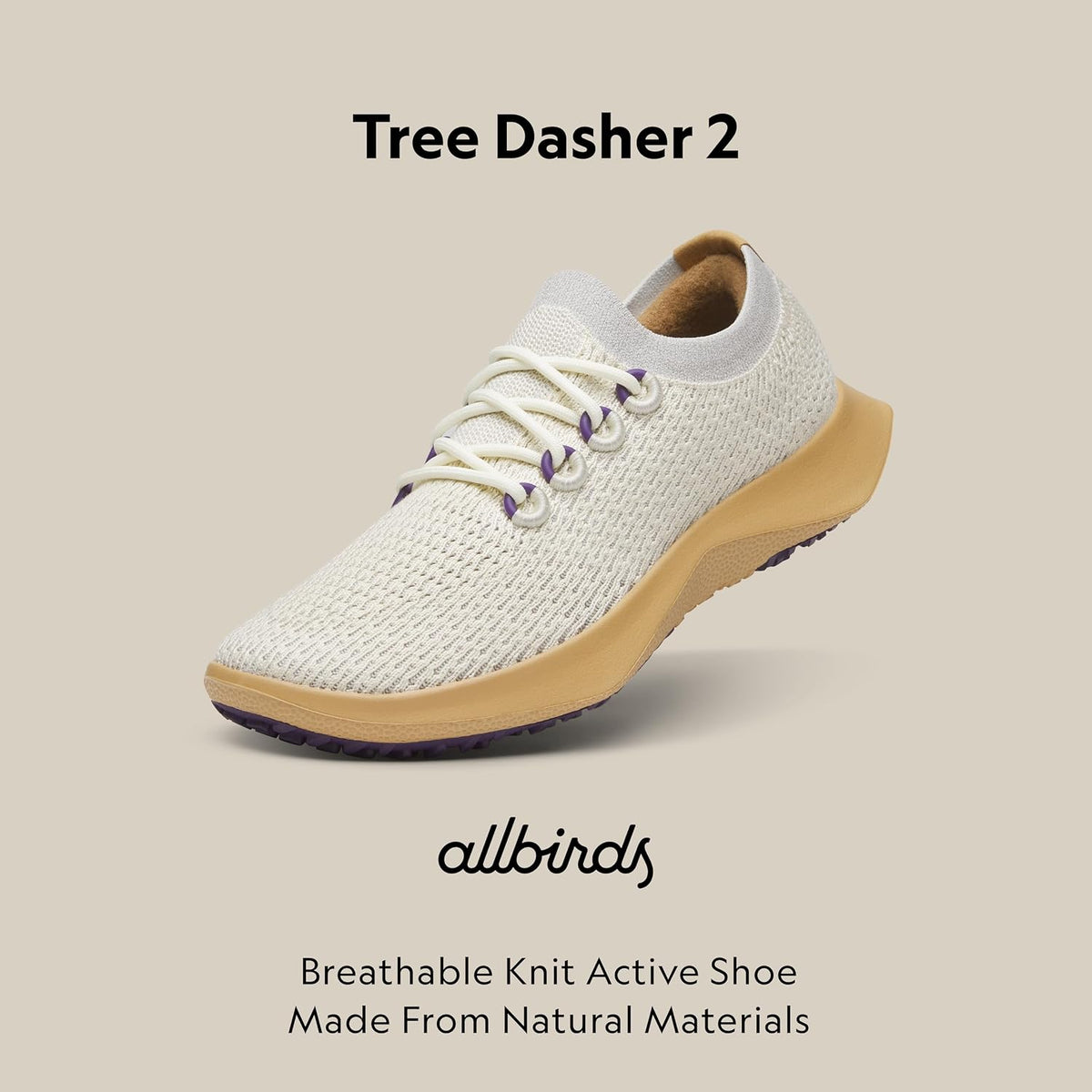 Allbirds Men's Tree Dasher 2, Active Running & Walking Sneakers