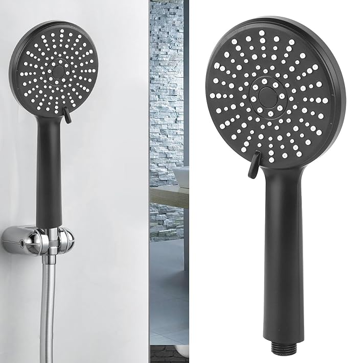 Shower Head, igh Pressure Handheld Shower Head, ABS Detachable Bathroom Shower Sprayer Head for Replacement