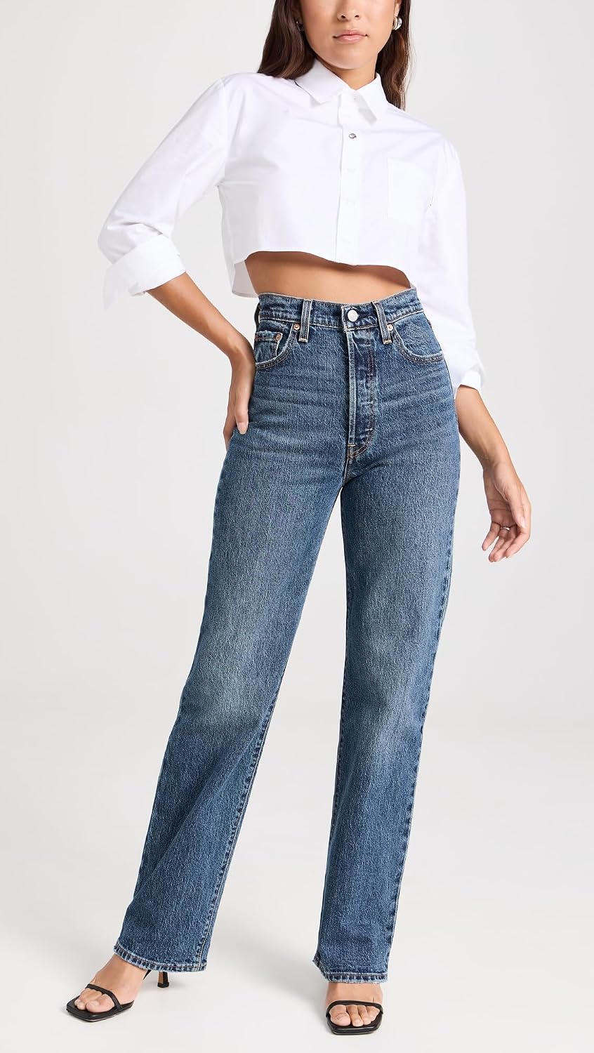 Levi's Womens Ribcage Full Length