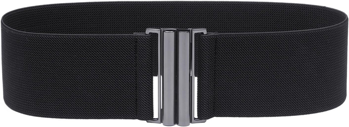 Womens Wide Elastic Waist Belt Cinch Belt Trimmer Stretch Waistband