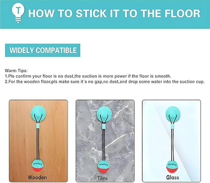 Dog Toys for Aggressive Chewers Interactive Teething Boredom and Stimulating Tug of War Suction Cup Puzzle Indestructible Puppy Rope Enrichment Teeth Cleaning Ball Accessories for Small Large Dogs