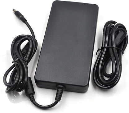 240W 180W 19.5V 12.3A AC Adapter Laptop Charger Replacement for Dell Alienware 13 15 17 R1 R2 R3 R4 R5 M17 M15 M11X M14X M17X M18X G3 G5 G7 Precision 7710 7730 7540 7520 M6500 M6600 with Power Cord