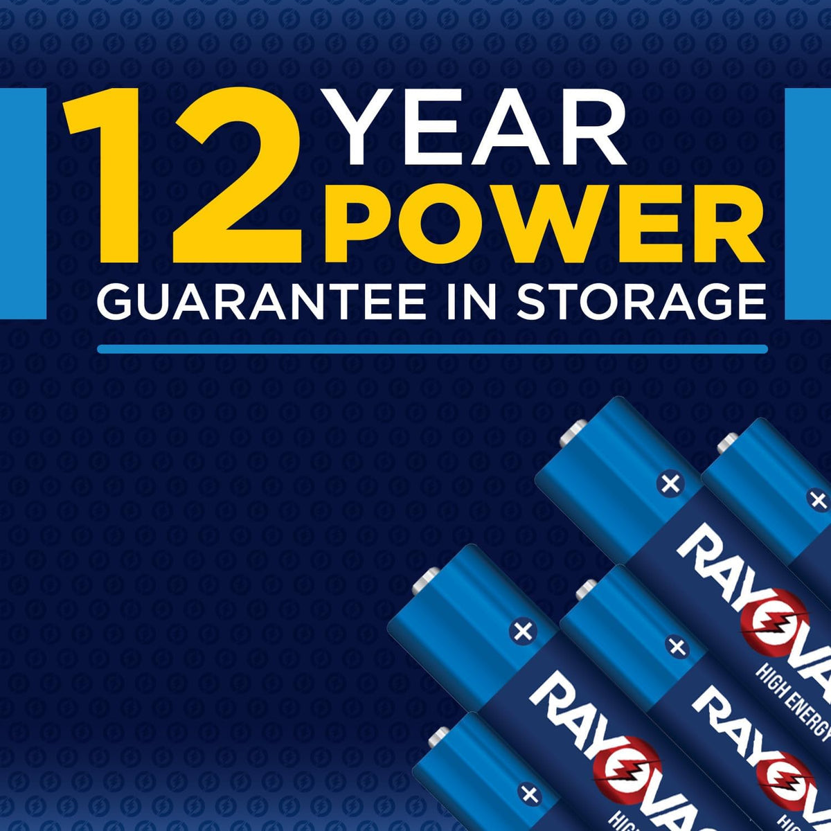 Rayovac High Energy AA Batteries (8 Pack), Double A Alkaline Batteries