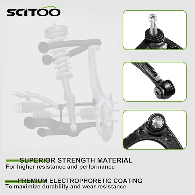 SCITOO 1 Piece Front Suspension K80631 Stabilizer Bar Final Link for Cadillac Escalade for Chevy Astro Avalanche 15002500 Blazer Colorado for GMC Sierra 15001500 HD25002500