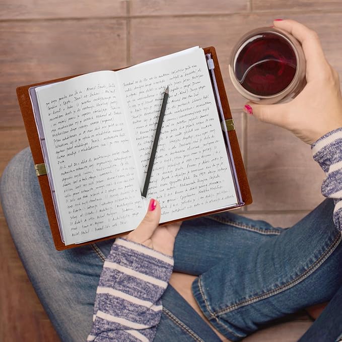 Vetbuosa Letter to Son in Heaven Leather Journal,Memorial Gifts for Loss of Son,Loss of Son Sympathy Gifts,Bereavement Gift Idea,In Memory of Loved One Gifts