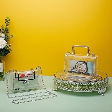 Transparent Clutch Clear Purse Crossbody Shoulder Bags Stadium Approved Bags