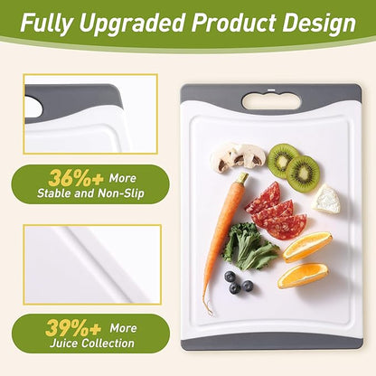 Plastic Cutting Board Set Non Slip Edges Over Sink Kitchen Gadgets First Apartment Essentials New Home Must Haves Things Stuff Accessories House Warming Housewarming Hostess Host Gift