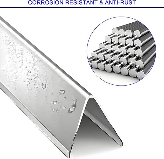 Genesis Grill Parts 17.5" Flavorizer Bars Heat Deflector for Weber Genesis 300 Series Weber E310 E320 E330 EP310 EP320 EP330 Front Control, Grill Replacement Parts for Weber 7620 7622 Accessories