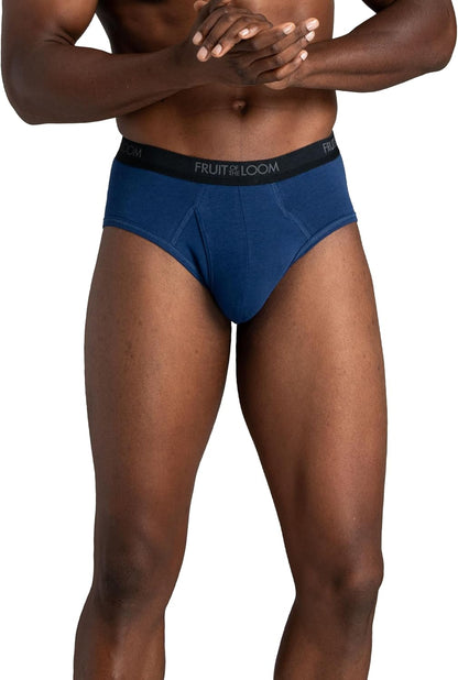 Fruit of the Loom Men's Underwear Briefs, Tag Free & Moisture Wicking .