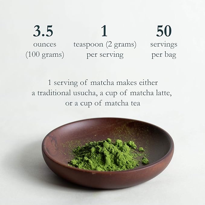 Naoki Matcha Superior Ceremonial Blend  Authentic Japanese First Harvest Ceremonial Grade Matcha Green Tea Powder from Uji, Kyoto (100g  3.5oz)