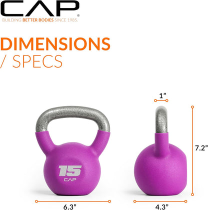 CAP Neoprene Coated Kettlebell