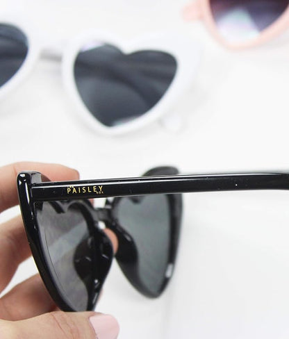 Heart Sunglasses, Heart Sunglasses for Women Trendy Cat Eye Love Shaped Sunglasses