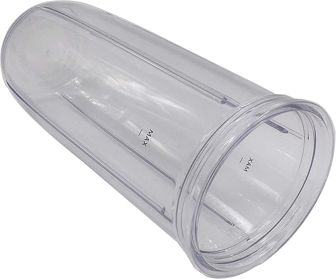 joystar Replacement 32oz cup with to go lid, Compatible with NutriBullet Blender Combo 1200W(NBF10500NBF70500ZNBF30400ZZNBF30500ZNBF50400) (1 x 32oz cup with lid)