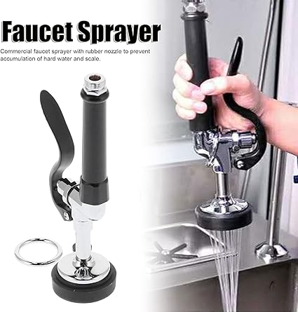 Commercial Faucet Sprayer High Pressure Rinse, Faucet Sprayer, Restaurant Accessory
